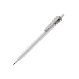 Kugelschreiber Cosmo Hardcolour - Weiss / Silber bedrucken, Art.-Nr. LT87610-N0105