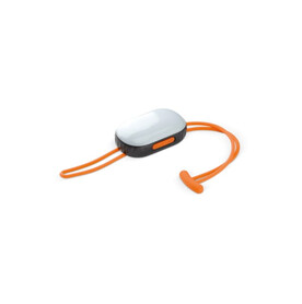 Sportlampe mit Silikonband - Orange bedrucken, Art.-Nr. LT91285-N0026