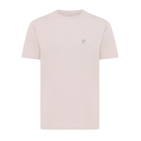 Iqoniq Sierra Lightweight T-Shirt aus recycelter Baumwolle cloud pink bedrucken, Art.-Nr. T9104.039.S