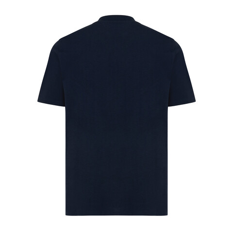 Iqoniq Sierra Lightweight T-Shirt aus recycelter Baumwolle navy blau bedrucken, Art.-Nr. T9104.002.5XL