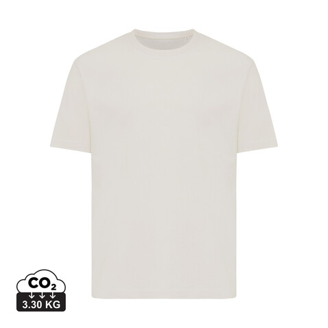 Iqoniq Teide T-Shirt aus recycelter Baumwolle ivory white bedrucken, Art.-Nr. T9105.040.XXXL