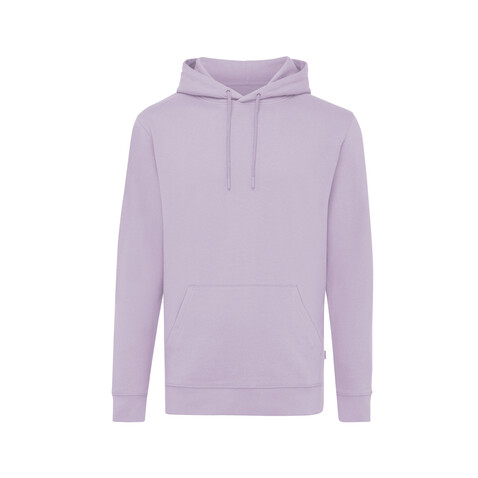 Iqoniq Jasper Hoodie aus recycelter Baumwolle lavender bedrucken, Art.-Nr. T9400.011.L