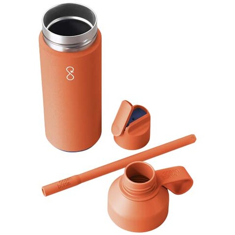 Ocean Bottle GO 500 ml vakuumisolierte Flasche, Sun Orange bedrucken, Art.-Nr. 10081630