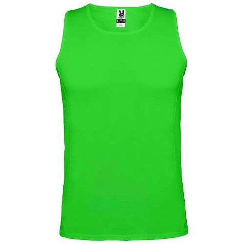 Andre Sport Top für Kinder, limone bedrucken, Art.-Nr. K03502XE
