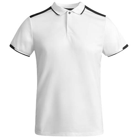 Tamil Sport Poloshirt für Kinder, weiss, schwarz bedrucken, Art.-Nr. K04028RD