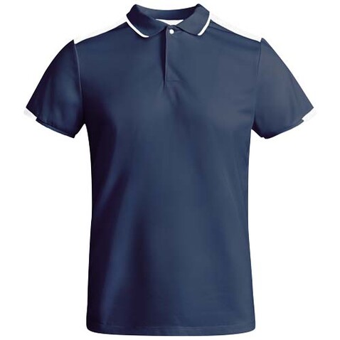Tamil Sport Poloshirt für Kinder, Navy Blue, weiss bedrucken, Art.-Nr. K04028SH