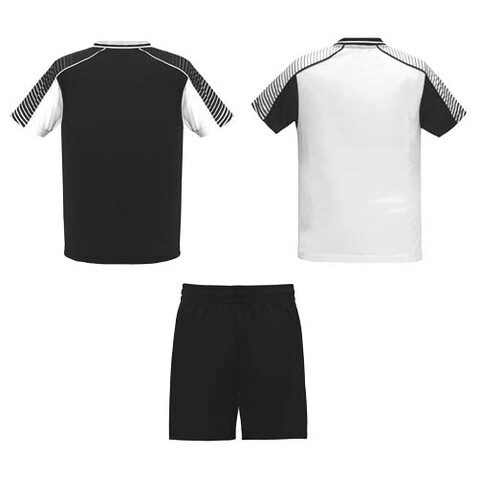 Juve Sport-Set für Kinder, weiss, schwarz bedrucken, Art.-Nr. K05258RM