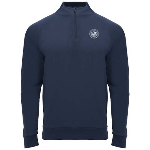 Epiro Half-Zip Sweatshirt für Kinder, Navy Blue bedrucken, Art.-Nr. K11151RD