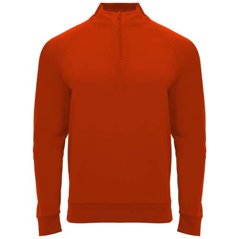 Epiro Half-Zip Sweatshirt für Kinder, rot bedrucken, Art.-Nr. K11154IO Epiro Half-Zip Sweatshirt für Kinder, rot bedrucken, Art.-Nr. K11154IO