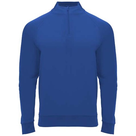 Epiro Half-Zip Sweatshirt für Kinder, royalblau bedrucken, Art.-Nr. K11154TO