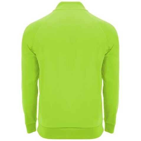 Epiro Half-Zip Sweatshirt für Kinder, Fluor Green bedrucken, Art.-Nr. K11155BN
