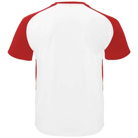 Bugatti Sport T-Shirt für Kinder, weiss, rot bedrucken, Art.-Nr. K63998XH
