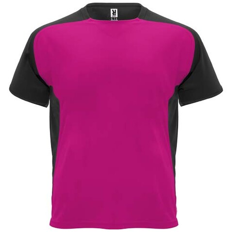 Bugatti Sport T-Shirt für Kinder, fuchsia, schwarz bedrucken, Art.-Nr. K63999CH