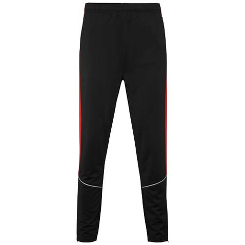 Evans Trainingsanzug für Kinder, schwarz, rot bedrucken, Art.-Nr. K64029RO