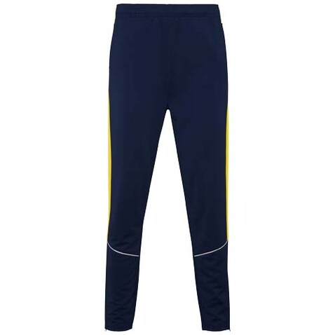 Evans Trainingsanzug für Kinder, Navy Blue, gelb bedrucken, Art.-Nr. K64029SO