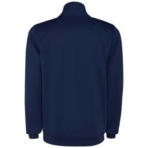 Evans Trainingsanzug für Kinder, Navy Blue, gelb bedrucken, Art.-Nr. K64029SO