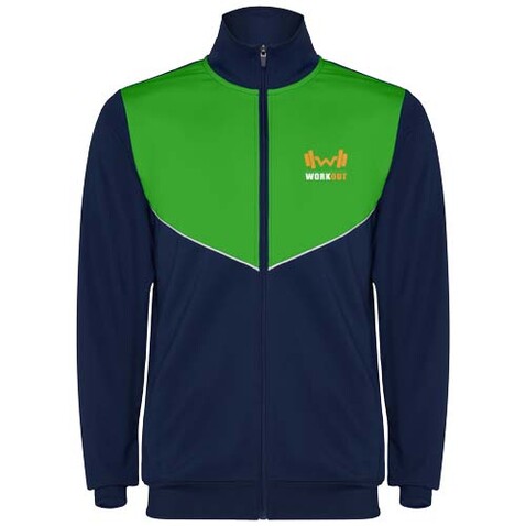 Evans Trainingsanzug für Kinder, Navy Blue, farngrün bedrucken, Art.-Nr. K64029UO
