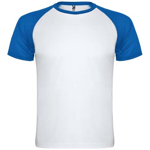 Indianapolis Sport T-Shirt für Kinder, weiss, royalblau bedrucken, Art.-Nr. K66508QM Indianapolis Sport T-Shirt für Kinder, weiss, royalblau bedrucken, Art.-Nr. K66508QM