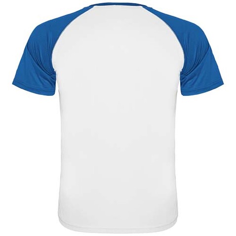 Indianapolis Sport T-Shirt für Kinder, weiss, royalblau bedrucken, Art.-Nr. K66508QM Indianapolis Sport T-Shirt für Kinder, weiss, royalblau bedrucken, Art.-Nr. K66508QM