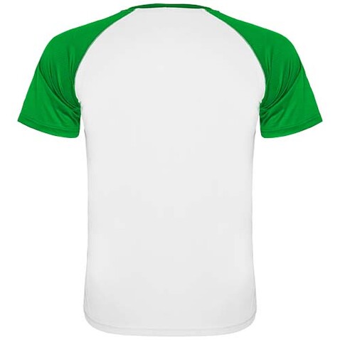 Indianapolis Sport T-Shirt für Kinder, weiss, farngrün bedrucken, Art.-Nr. K66508WD