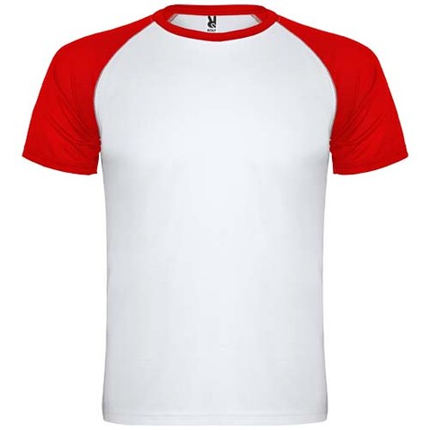 Indianapolis Sport T-Shirt für Kinder, weiss, rot bedrucken, Art.-Nr. K66508XD Indianapolis Sport T-Shirt für Kinder, weiss, rot bedrucken, Art.-Nr. K66508XD