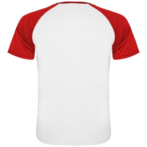Indianapolis Sport T-Shirt für Kinder, weiss, rot bedrucken, Art.-Nr. K66508XD Indianapolis Sport T-Shirt für Kinder, weiss, rot bedrucken, Art.-Nr. K66508XD