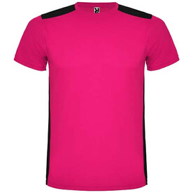 Detroit Sport T-Shirt für Kinder, fuchsia, schwarz bedrucken, Art.-Nr. K66529CD Detroit Sport T-Shirt für Kinder, fuchsia, schwarz bedrucken, Art.-Nr. K66529CD