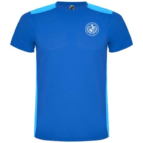 Detroit Sport T-Shirt für Kinder, royalblau bedrucken, Art.-Nr. K66529LM