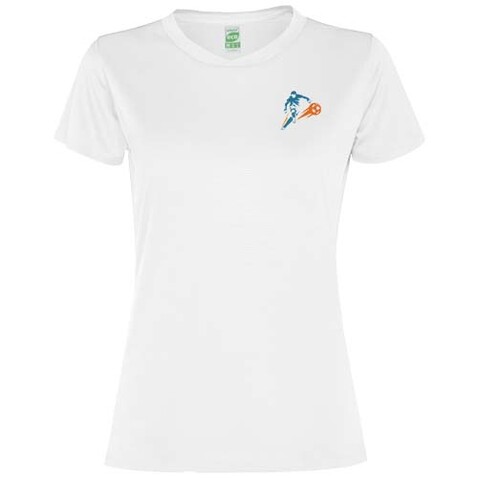 Slam Sport T-Shirt für Damen, weiss bedrucken, Art.-Nr. R03051Z3 Slam Sport T-Shirt für Damen, weiss bedrucken, Art.-Nr. R03051Z3
