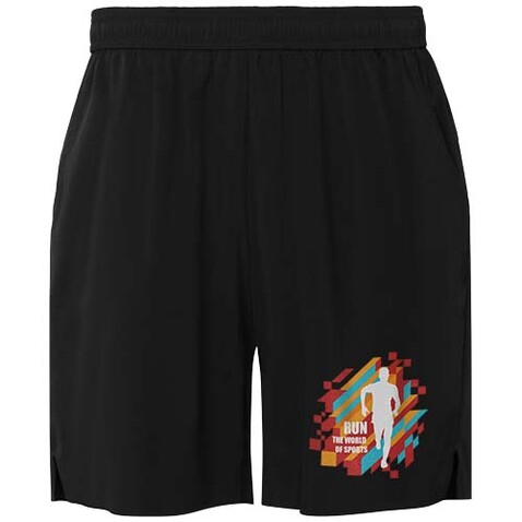 Murray Sportshorts Unisex, schwarz bedrucken, Art.-Nr. R03063O1