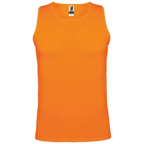 Andre Sport Top für Herren, Fluor Orange bedrucken, Art.-Nr. R03503L1