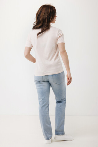 Iqoniq Sierra Lightweight T-Shirt aus recycelter Baumwolle cloud pink bedrucken, Art.-Nr. T9104.039.M