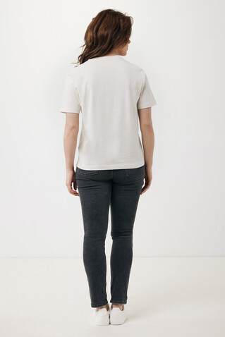 Iqoniq Teide T-Shirt aus recycelter Baumwolle ivory white bedrucken, Art.-Nr. T9105.040.XXL
