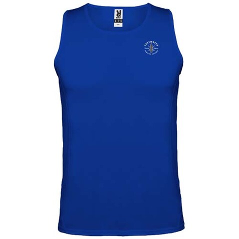 Andre Sport Top für Kinder, royalblau bedrucken, Art.-Nr. K03504TJ