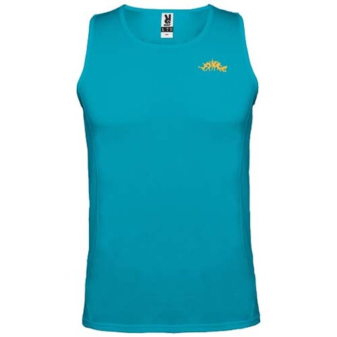 Andre Sport Top für Kinder, türkis bedrucken, Art.-Nr. K03504UG