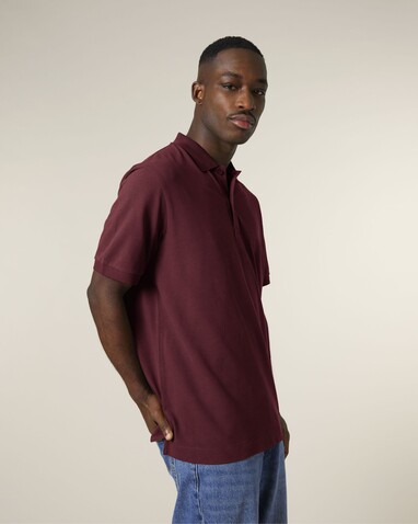 Prepster 2.0 - Das Unisex-Polo - Burgundy - 3XL bedrucken, Art.-Nr. STPU222C2443X