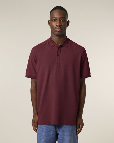 Prepster 2.0 - Das Unisex-Polo - Burgundy - S bedrucken, Art.-Nr. STPU222C2441S Prepster 2.0 - Das Unisex-Polo - Burgundy - S bedrucken, Art.-Nr. STPU222C2441S