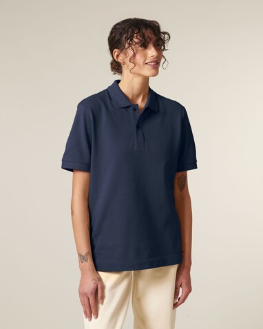 Prepster 2.0 - Das Unisex-Polo - French Navy - 5XL bedrucken, Art.-Nr. STPU222C7275X