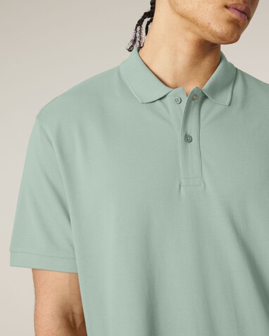 Prepster 2.0 - Das Unisex-Polo - Aloe - L bedrucken, Art.-Nr. STPU222C0891L