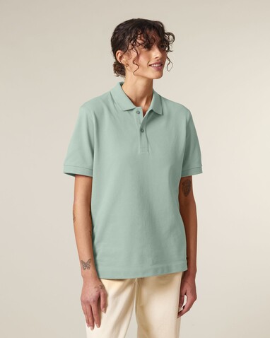 Prepster 2.0 - Das Unisex-Polo - Aloe - S bedrucken, Art.-Nr. STPU222C0891S