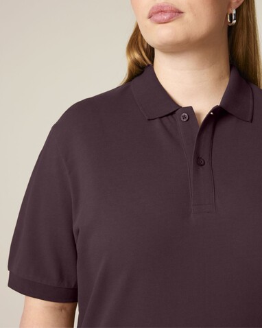 Prepster 2.0 - Das Unisex-Polo - Red Brown - M bedrucken, Art.-Nr. STPU222C1161M