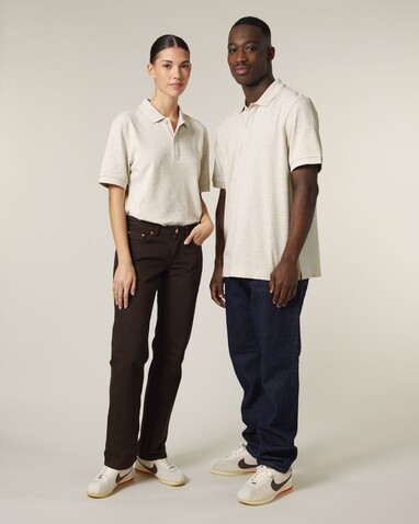 Prepster 2.0 - Das Unisex-Polo - Eco Heather - XL bedrucken, Art.-Nr. STPU222C1471X Prepster 2.0 - Das Unisex-Polo - Eco Heather - XL bedrucken, Art.-Nr. STPU222C1471X
