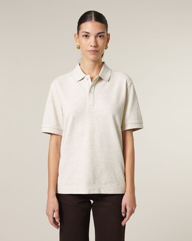 Prepster 2.0 - Das Unisex-Polo - Eco Heather - XL bedrucken, Art.-Nr. STPU222C1471X Prepster 2.0 - Das Unisex-Polo - Eco Heather - XL bedrucken, Art.-Nr. STPU222C1471X