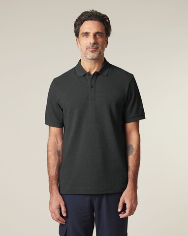 Prepster 2.0 - Das Unisex-Polo - Dark Heather Grey - XXS bedrucken, Art.-Nr. STPU222C6512S Prepster 2.0 - Das Unisex-Polo - Dark Heather Grey - XXS bedrucken, Art.-Nr. STPU222C6512S