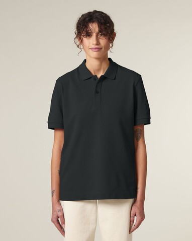Prepster 2.0 - Das Unisex-Polo - Black - XXL bedrucken, Art.-Nr. STPU222C0022X