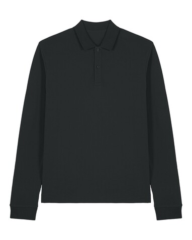 Prepster 2.0 Long Sleeve - Das Langarm-Unisex-Polo - Black - 3XL bedrucken, Art.-Nr. STPU223C0023X Prepster 2.0 Long Sleeve - Das Langarm-Unisex-Polo - Black - 3XL bedrucken, Art.-Nr. STPU223C0023X
