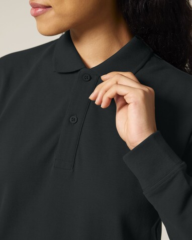 Prepster 2.0 Long Sleeve - Das Langarm-Unisex-Polo - Black - XXS bedrucken, Art.-Nr. STPU223C0022S Prepster 2.0 Long Sleeve - Das Langarm-Unisex-Polo - Black - XXS bedrucken, Art.-Nr. STPU223C0022S