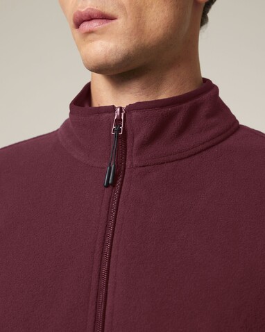 Stanley Guider - Herren-Fleece-Jacke - Burgundy - 3XL bedrucken, Art.-Nr. STJM238C2443X