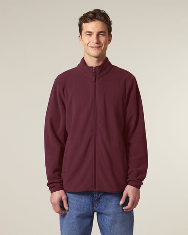 Stanley Guider - Die Herren-Fleecejacke - Burgundy - XXL bedrucken, Art.-Nr. STJM238C2442X