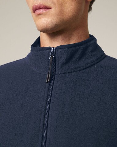Stanley Guider - Die Herren-Fleecejacke - French Navy - 3XL bedrucken, Art.-Nr. STJM238C7273X